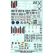 Decalcomanie Tauro Model TU72513
