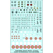 Decals Tauro Model TU72572