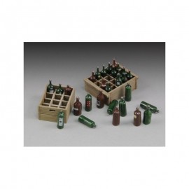 RM655 Wine bottles and crates