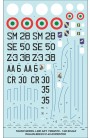 Decalcomanie Tauro Model TU48579